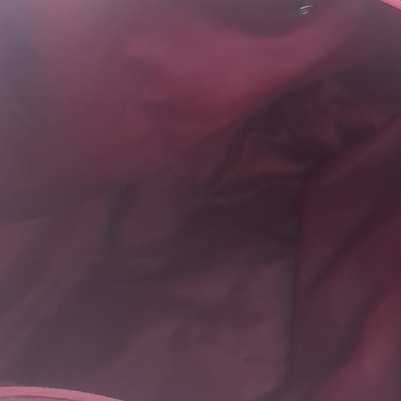 Coach Pink Travel Tote Bag with Monogram Pattern - Picture 14 of 16